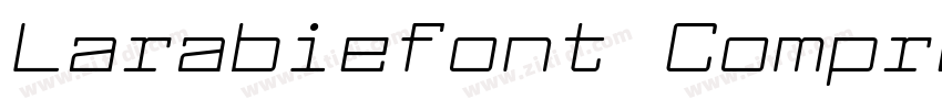 Larabiefont Compress字体转换